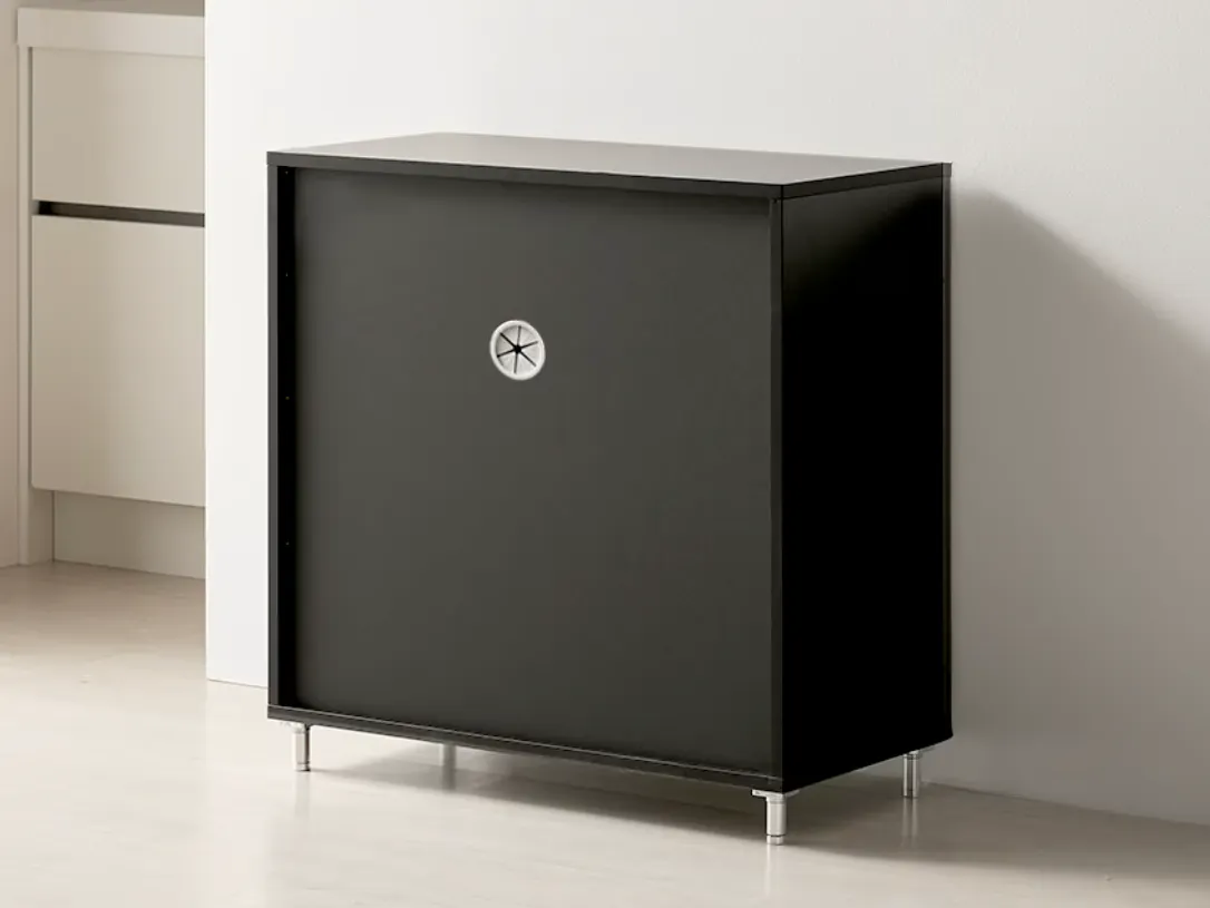 Floen Storage Cabinet 0.8m - White - 13