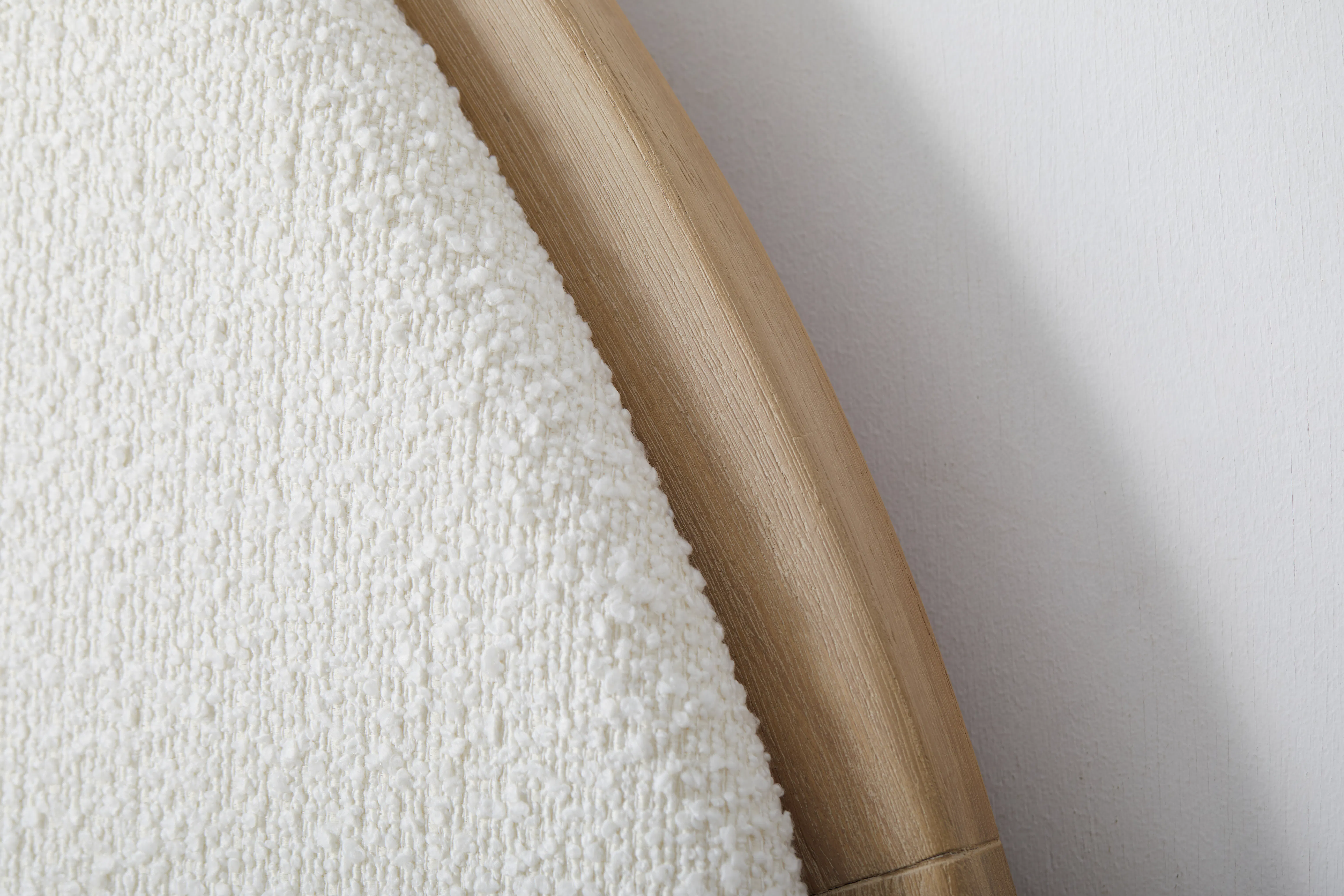 Catania Queen Bed - 11 - White textured carpet, wooden floor, wooden wall, wooden furniture leg, wooden floor corner, wooden