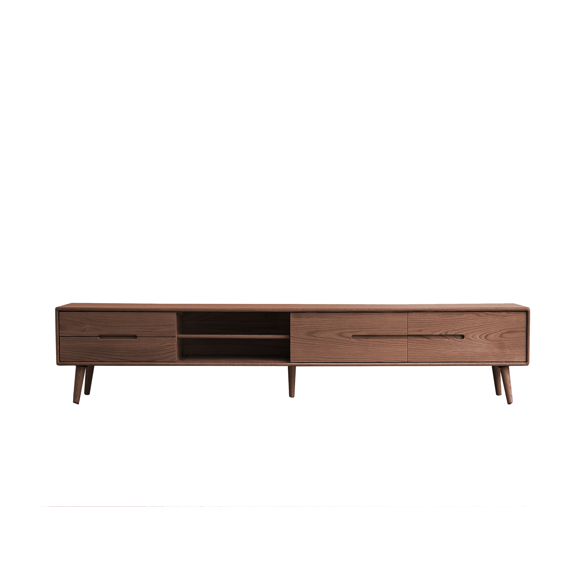 Beau TV Console 2m - Walnut