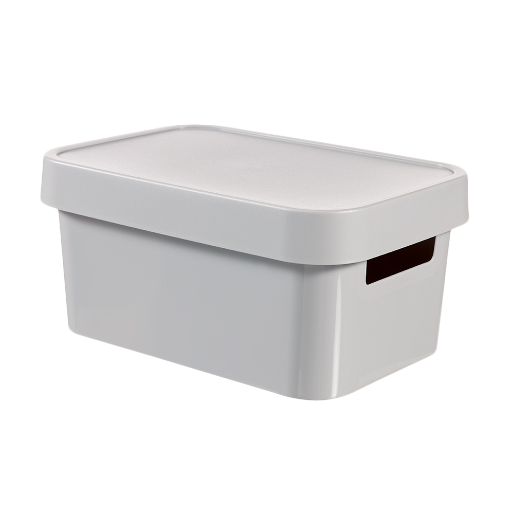 Curver Infinity Box + Lid Grey HipVan