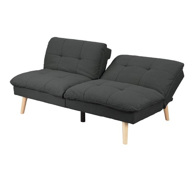 (As-is) Jen Sofa Bed - Charcoal (Eco Clean Fabric) - 11