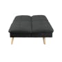 Jen Sofa Bed - Charcoal (Eco Clean Fabric) - 8