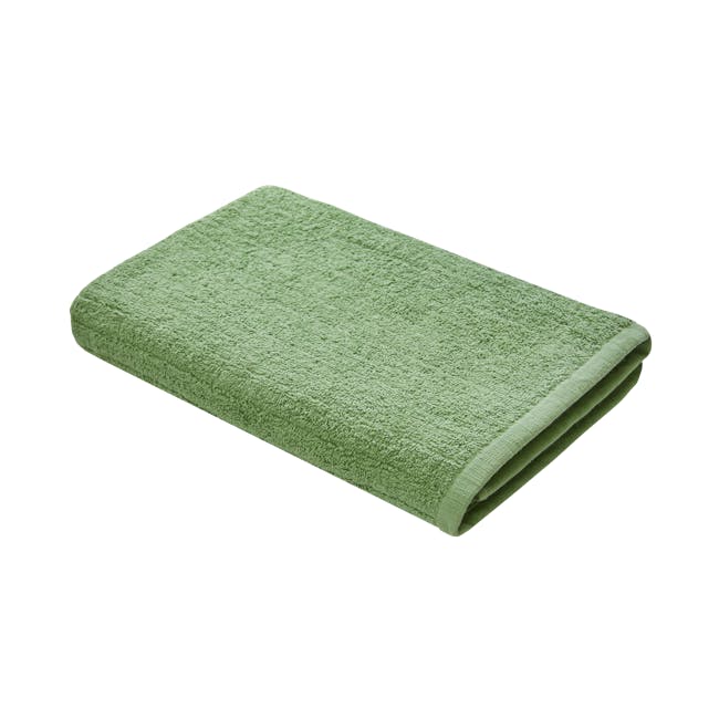 EVERYDAY Bath Towel - Moss (Set of 2) - 2