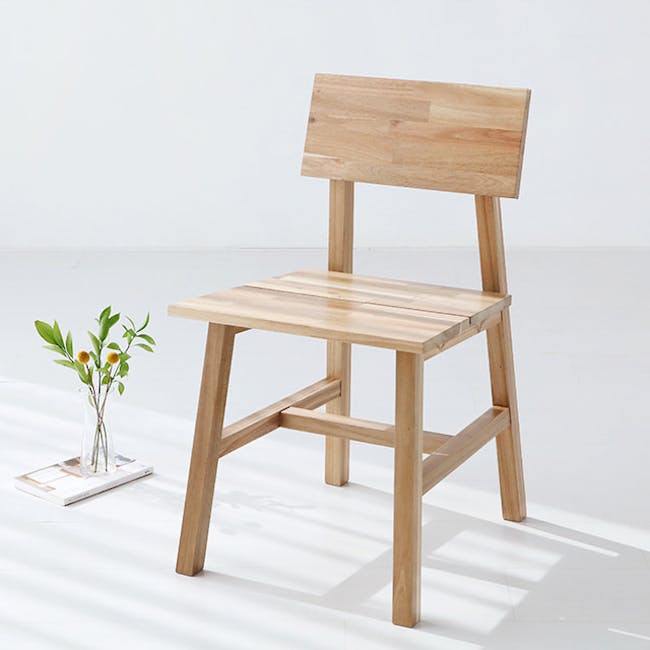 Tang Wood Chair - Natural - 4
