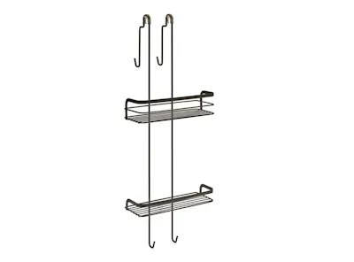 Metaltex Origin Shower Butler - Black
