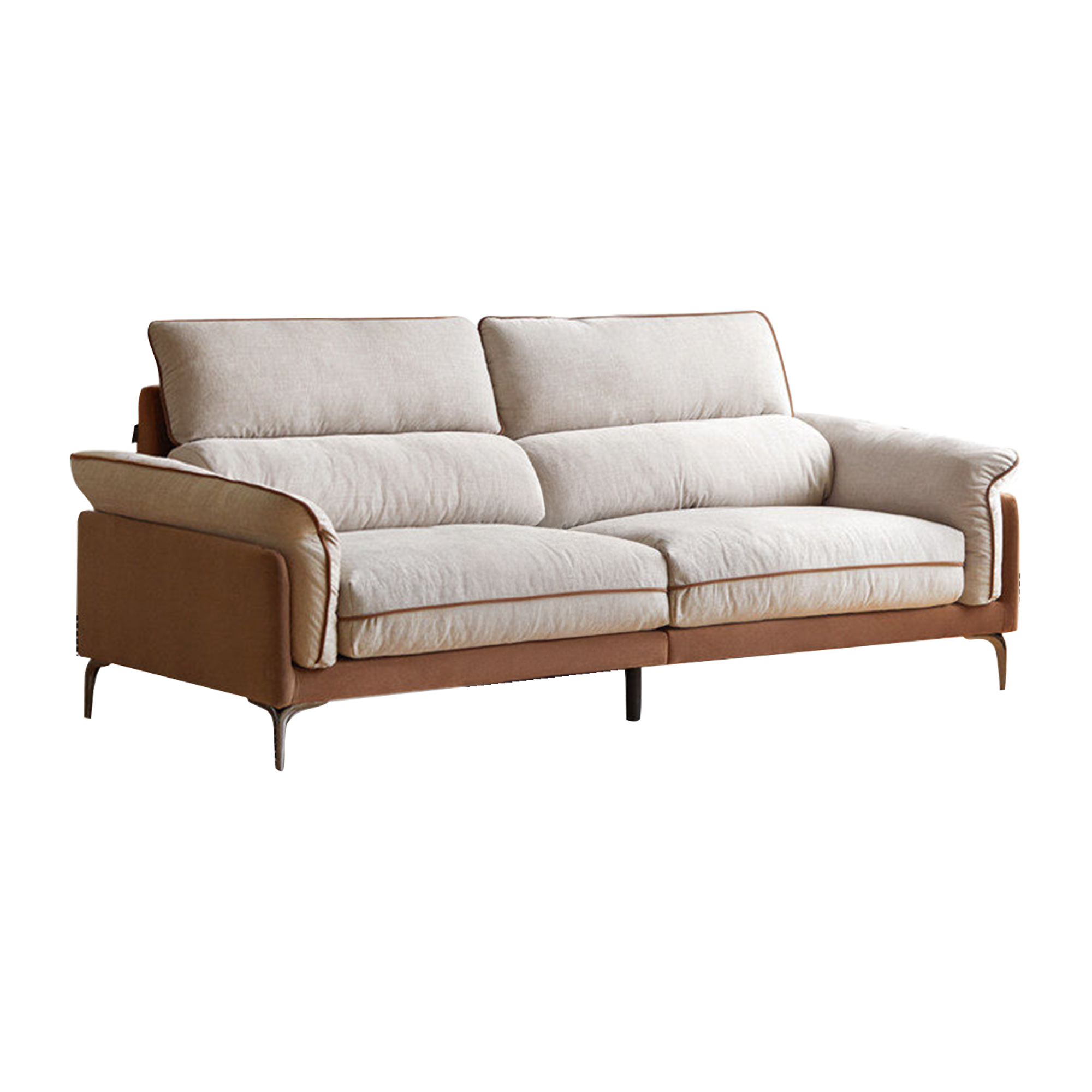 Nerissa 3 Seater Sofa - Beige