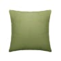 Throw Linen Cushion - Dusty Green - 0