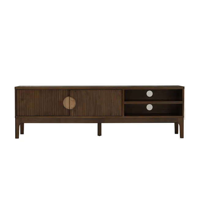 Orion TV Console 1.8m - Walnut - 1