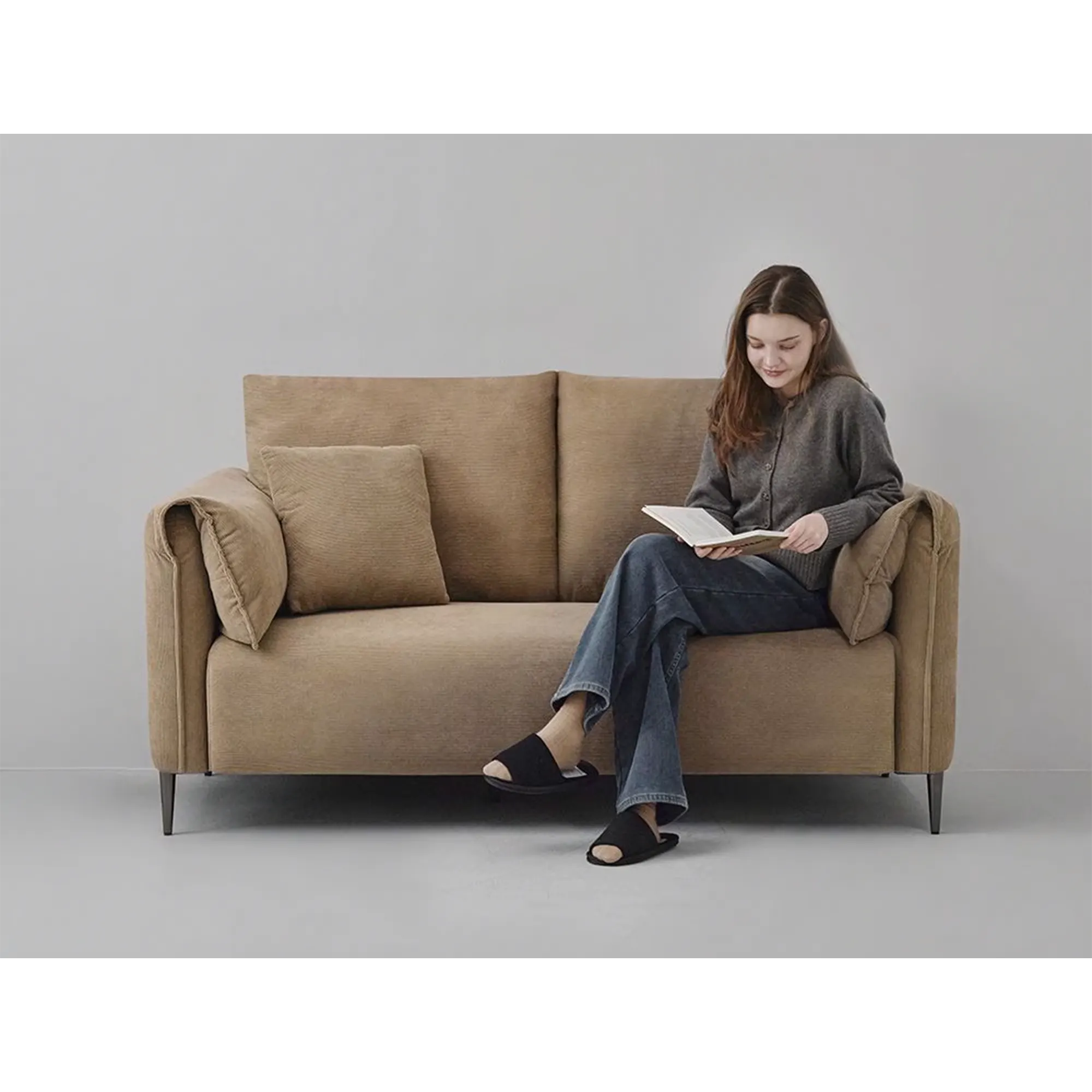 Taro 3 Seater Sofa - Mocha - 16
