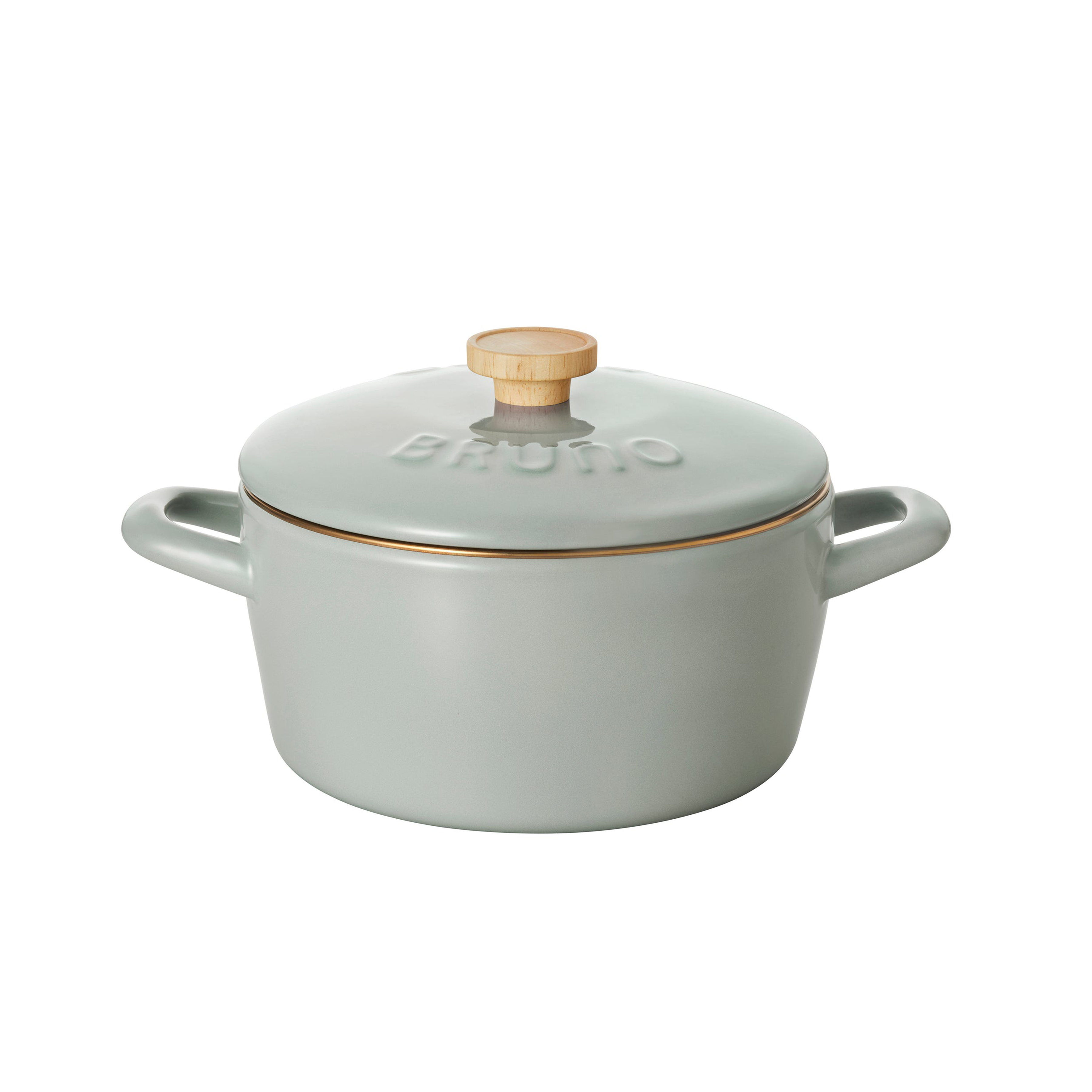 BRUNO x Fujihoro Enamel Pot 20cm - Blue Green