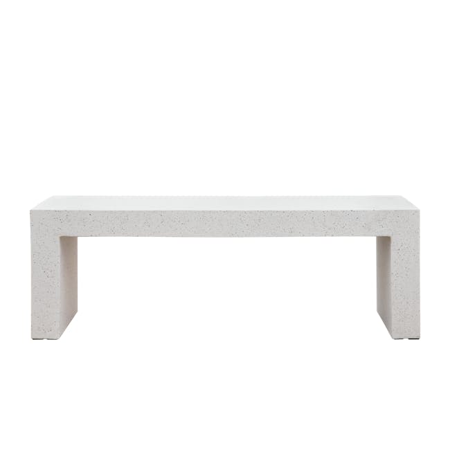 (As-is) Ryland Terrazzo Bench 1.4m - 21