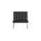 Benton Chair - Black (Genuine Cowhide)