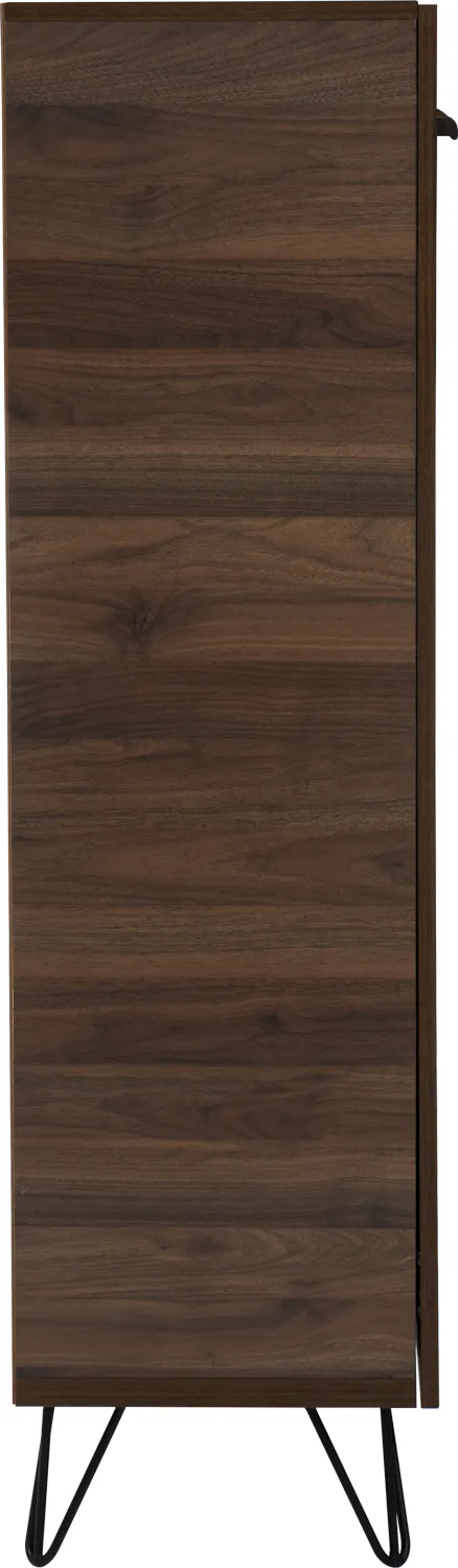 Sandra Shoe Cabinet - Walnut - 7