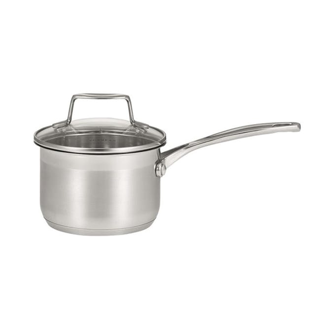 SCANPAN Impact Stainless Steel Sauce Pan with Lid (3 Sizes) - 0