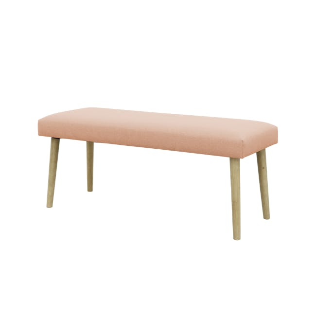 Miranda Bench 1m - Natural, Pink - 0