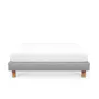 ESSENTIALS Queen Divan Bed - Coal (Faux leather) - 7