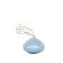 Nordic Matte Vase Flat Bud - Blue Grey - 0