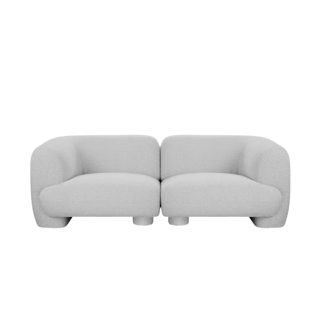 Evelyn 3 Seater Sofa - Grey - 0