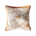 Tropical Safari Jacquard Cushion Cover - Orange
