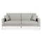 Leslie Sofa Bed - Beige (Anti-Stain Fabric)