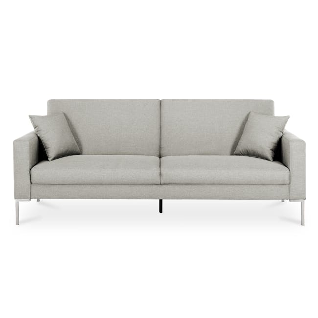 Leslie Sofa Bed - Beige (Eco Clean Fabric) - 0