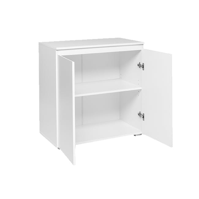 Erika 2-Door Cabinet - White - 3
