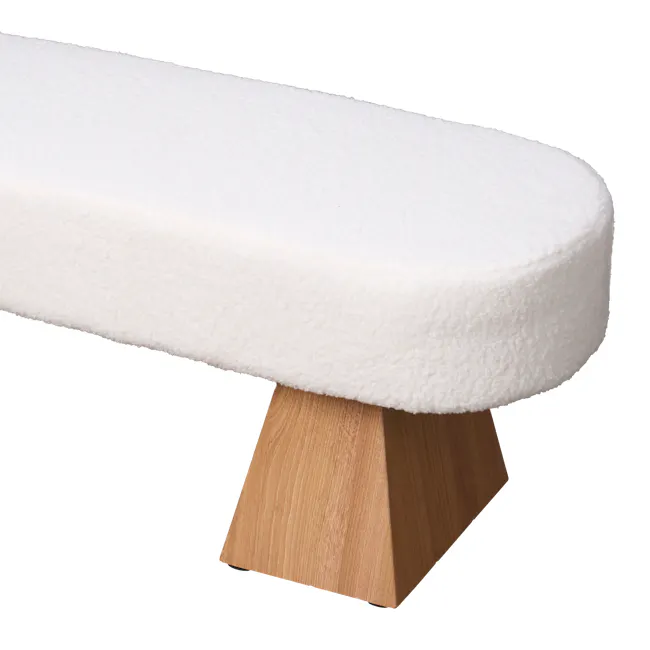 Petra Bench 1.2m - Natural - 5