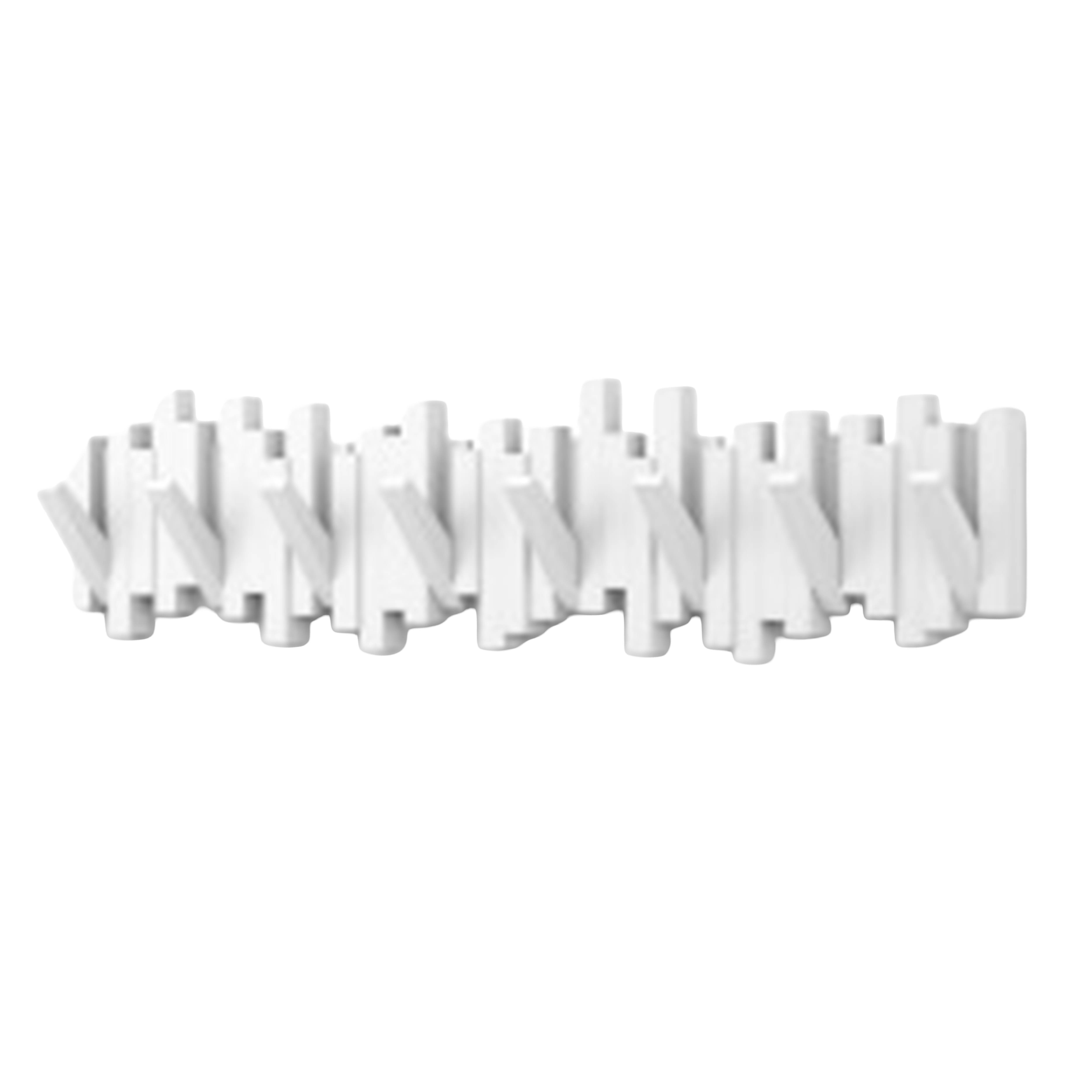 Sticks 8-Hook - White