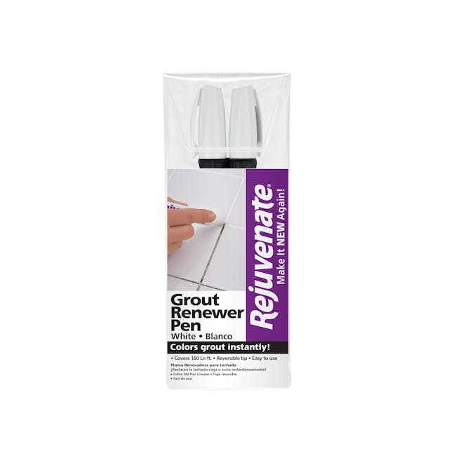 Rejuvenate Grout Renewer Pen - White - 0