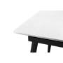 Syla Extendable Dining Table 1.6m-2m - Marble White (Sintered Stone) - 6