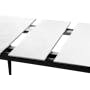 Syla Extendable Dining Table 1.6m-2m - Marble White (Sintered Stone) - 1