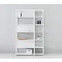 Esen Open Wardrobe with Shelf - White - 7