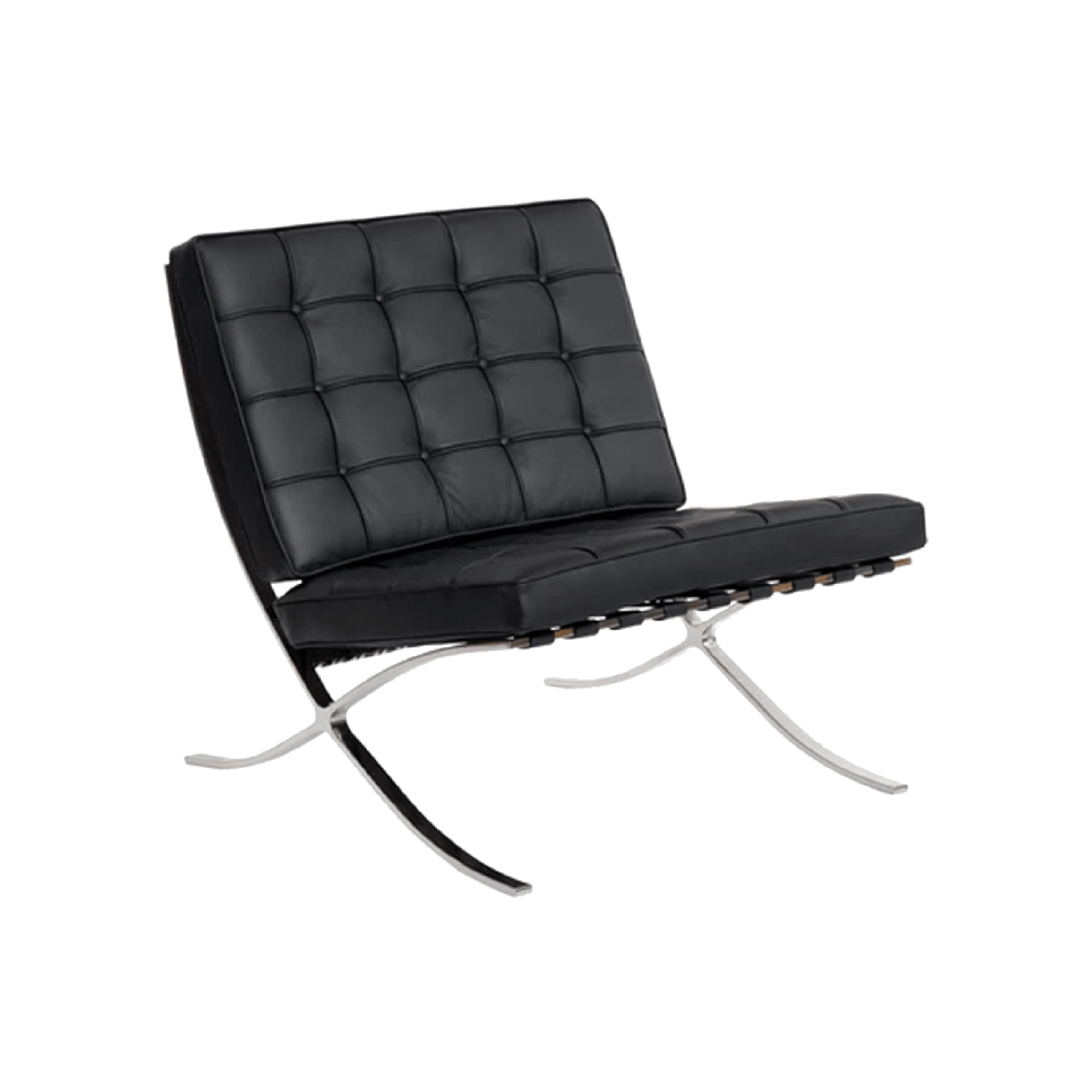 black chair leather