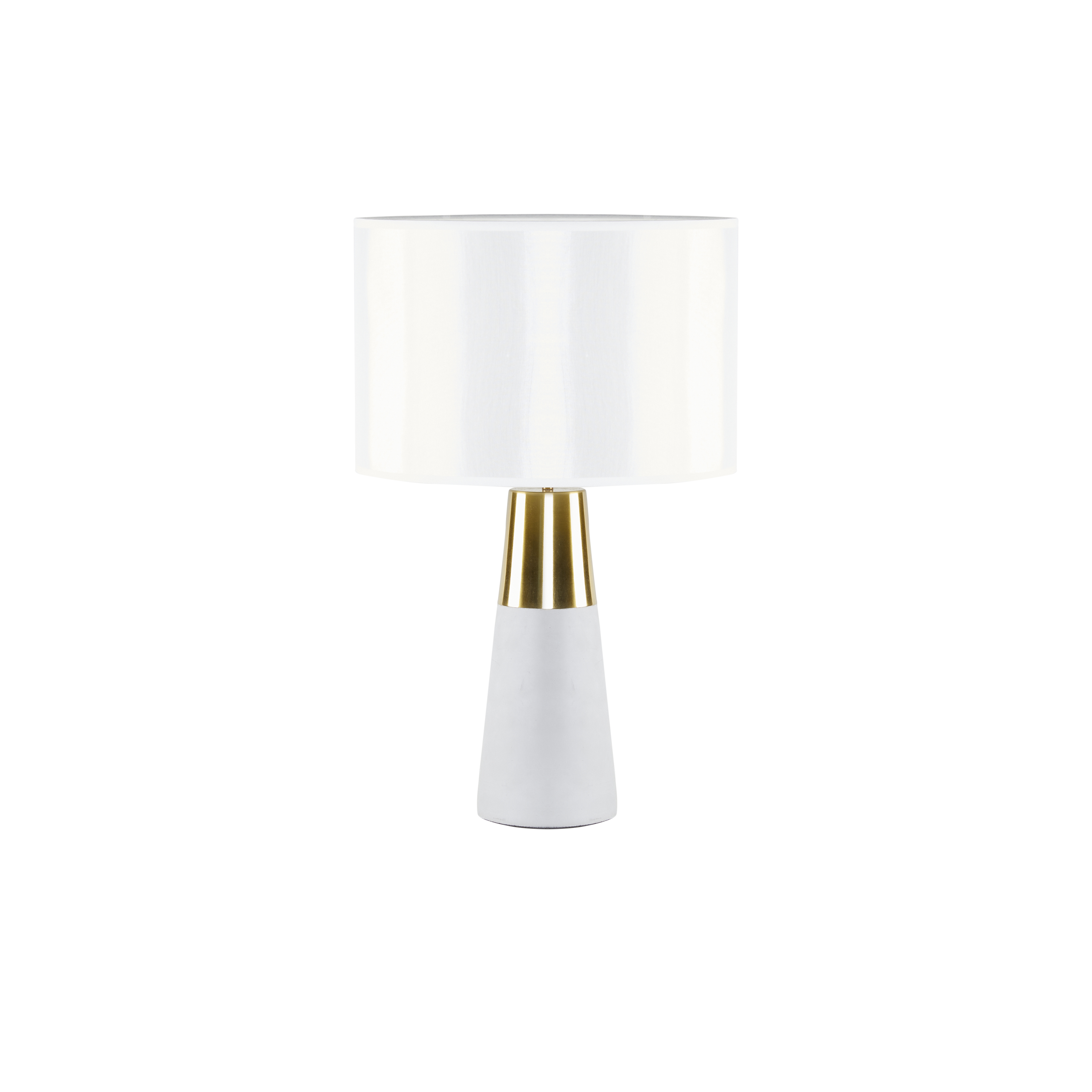Evelyn Table Lamp - White