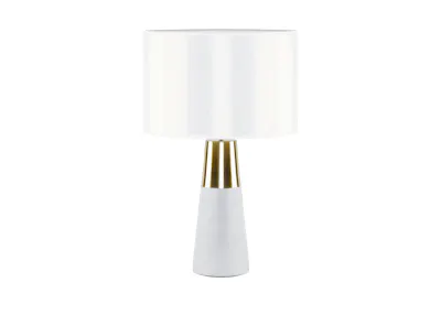 Evelyn Table Lamp - White