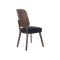 Theodore Dining Chair - Walnut, Dark Grey - 2