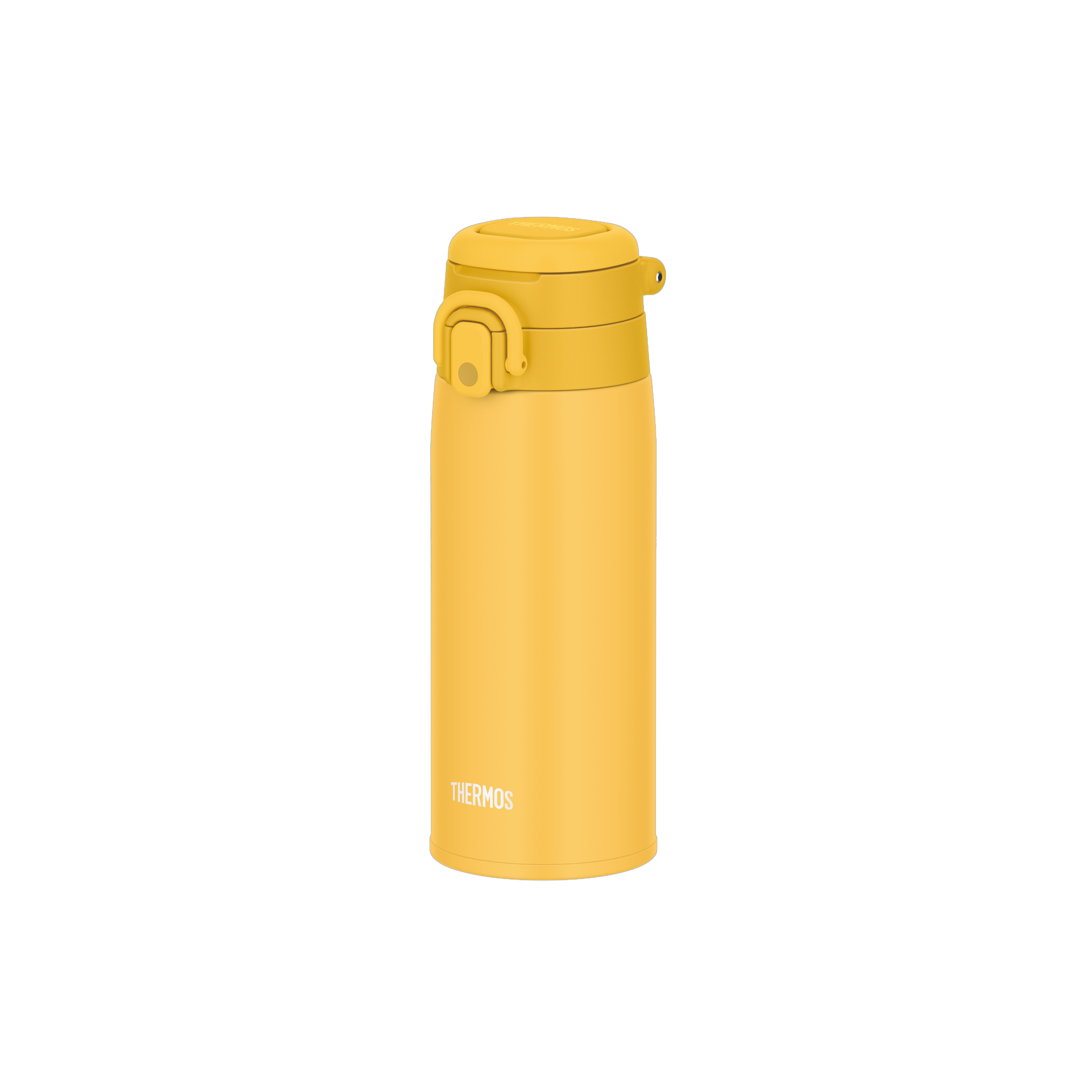 Thermos® One-Push Bottle with Carry Loop - Yellow (2 Sizes)