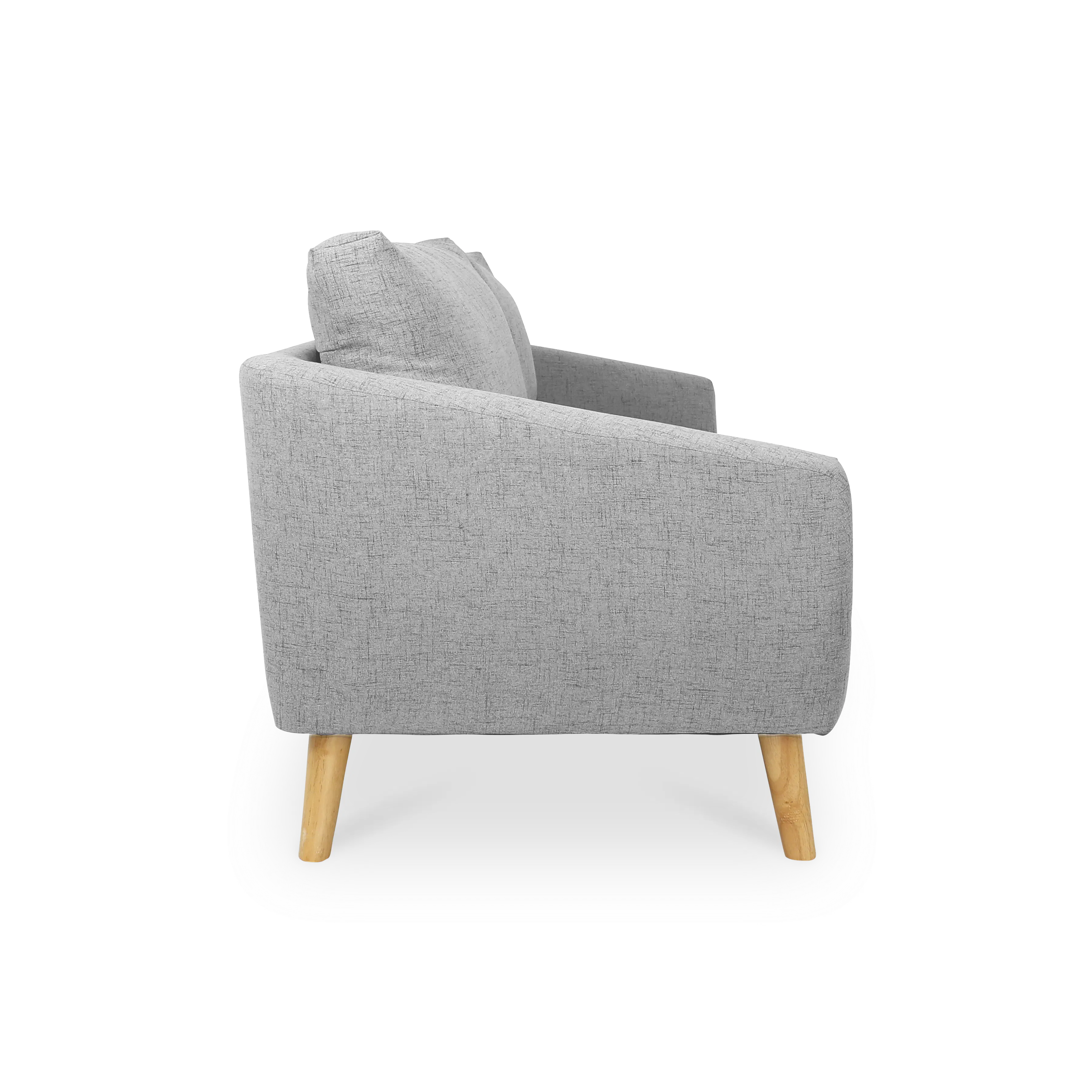 Hana 3 Seater Sofa with Hana 2 Seater Sofa - Light Grey - 13