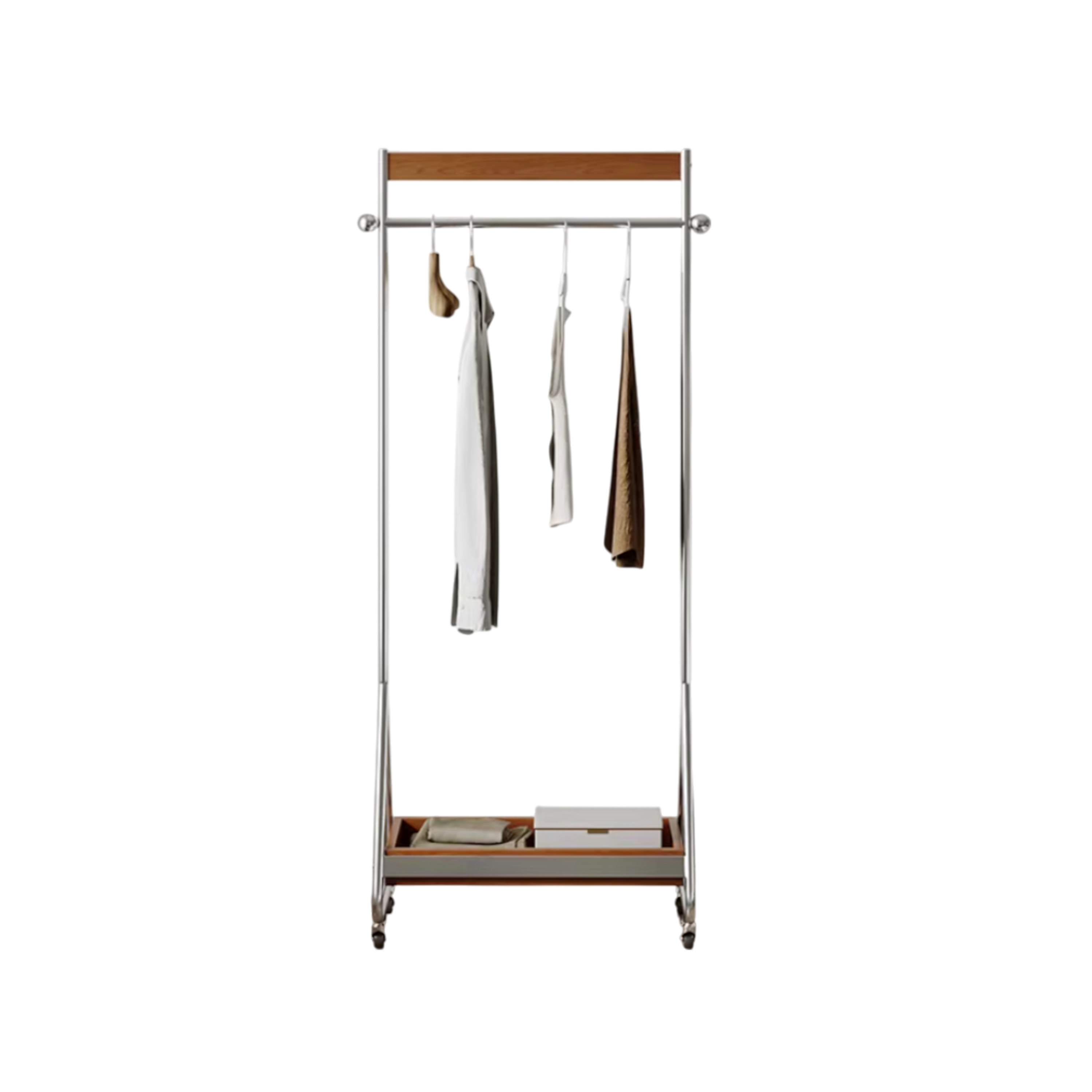 Noah Clothes Rack - Walnut