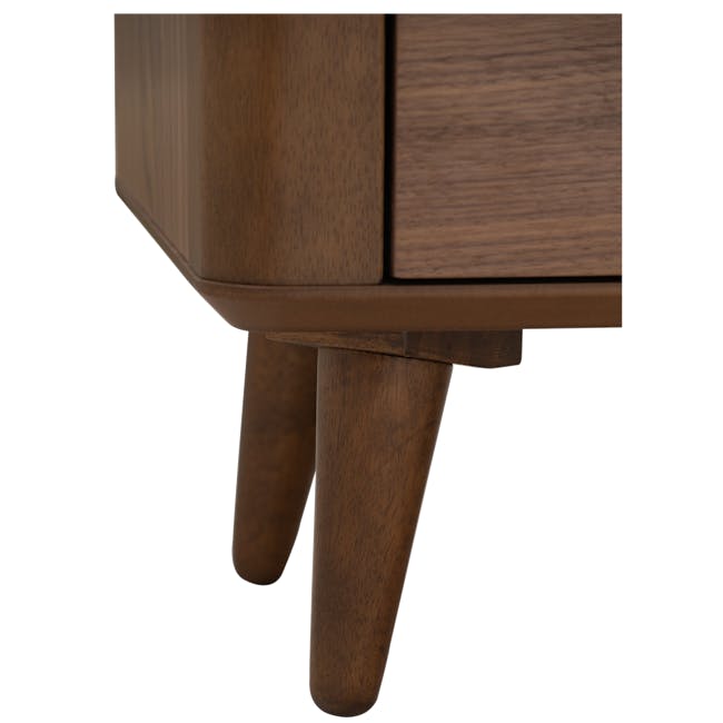 Dimitri TV Console 1.8m - 13 - Wooden table legs, natural wood finish, elegant design, sturdy construction, curved legs