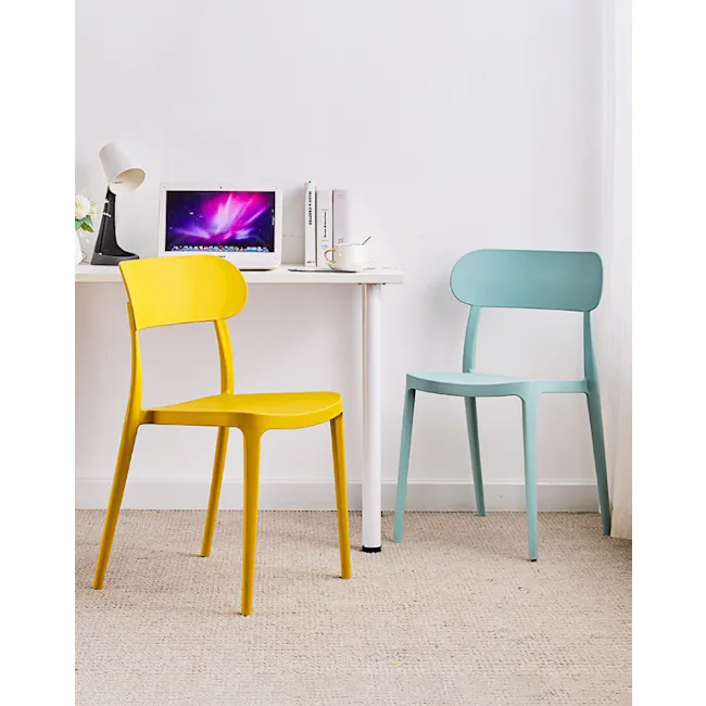 Ferona Stackable Chair - Grey - 8