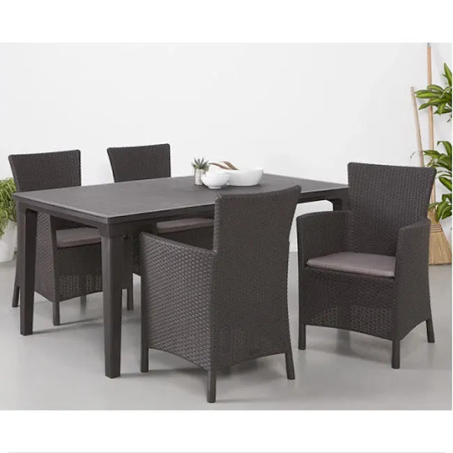 Iowa Outdoor Armchair - Graphite - 4