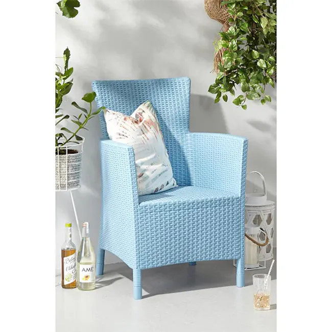 Iowa Outdoor Armchair - Graphite - 5