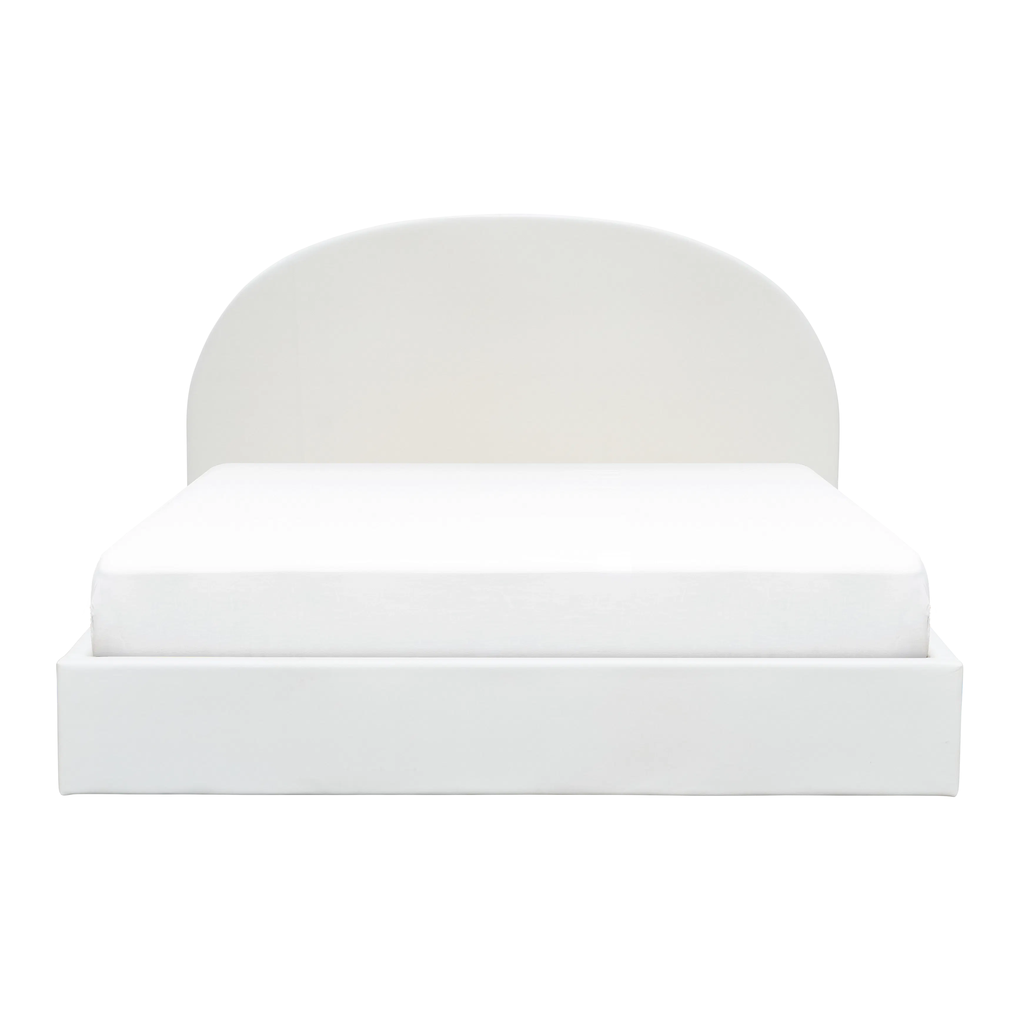 Aspen King Storage Bed - Ivory (Pet Friendly)