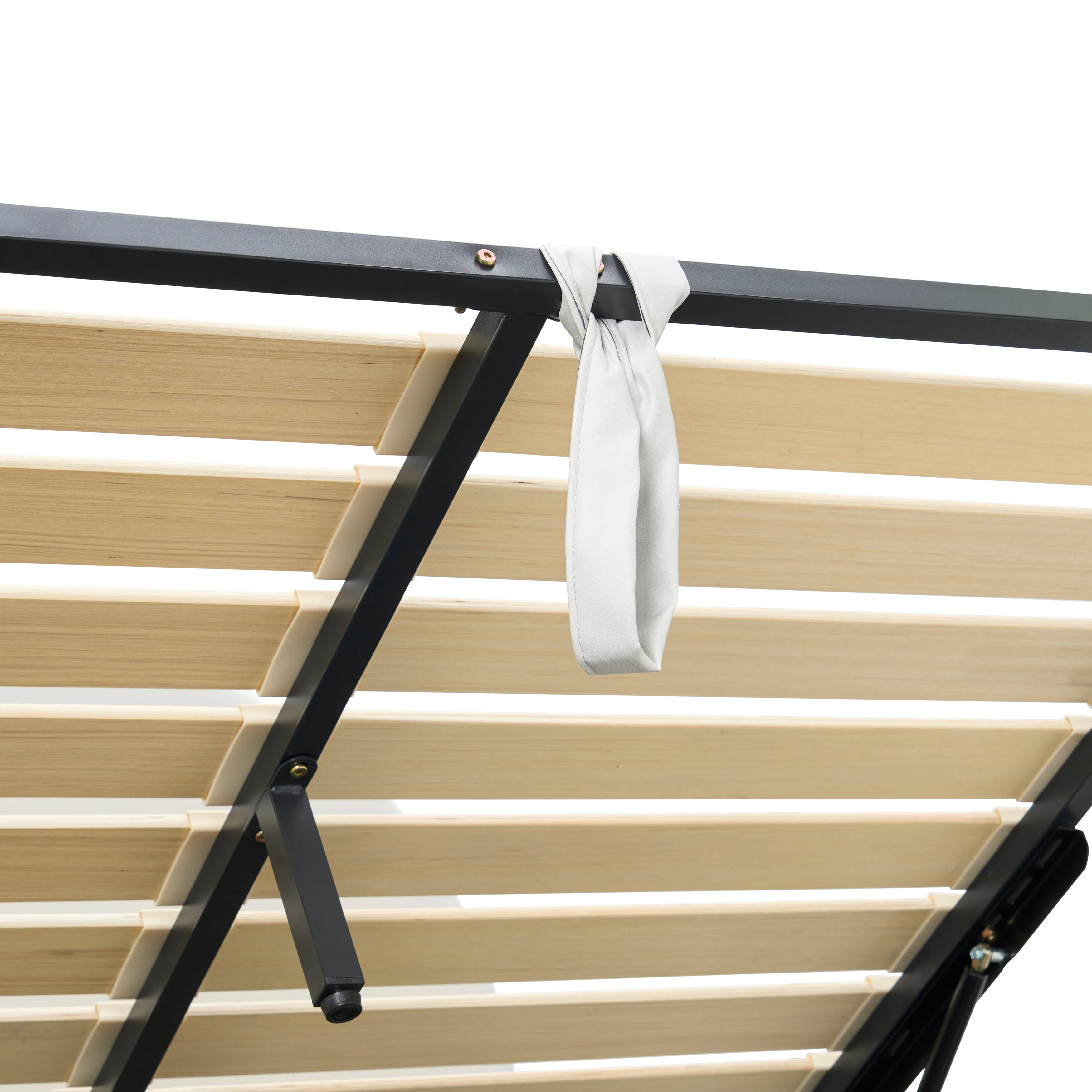 Aspen King Storage Bed - Ivory (Pet Friendly) - 19