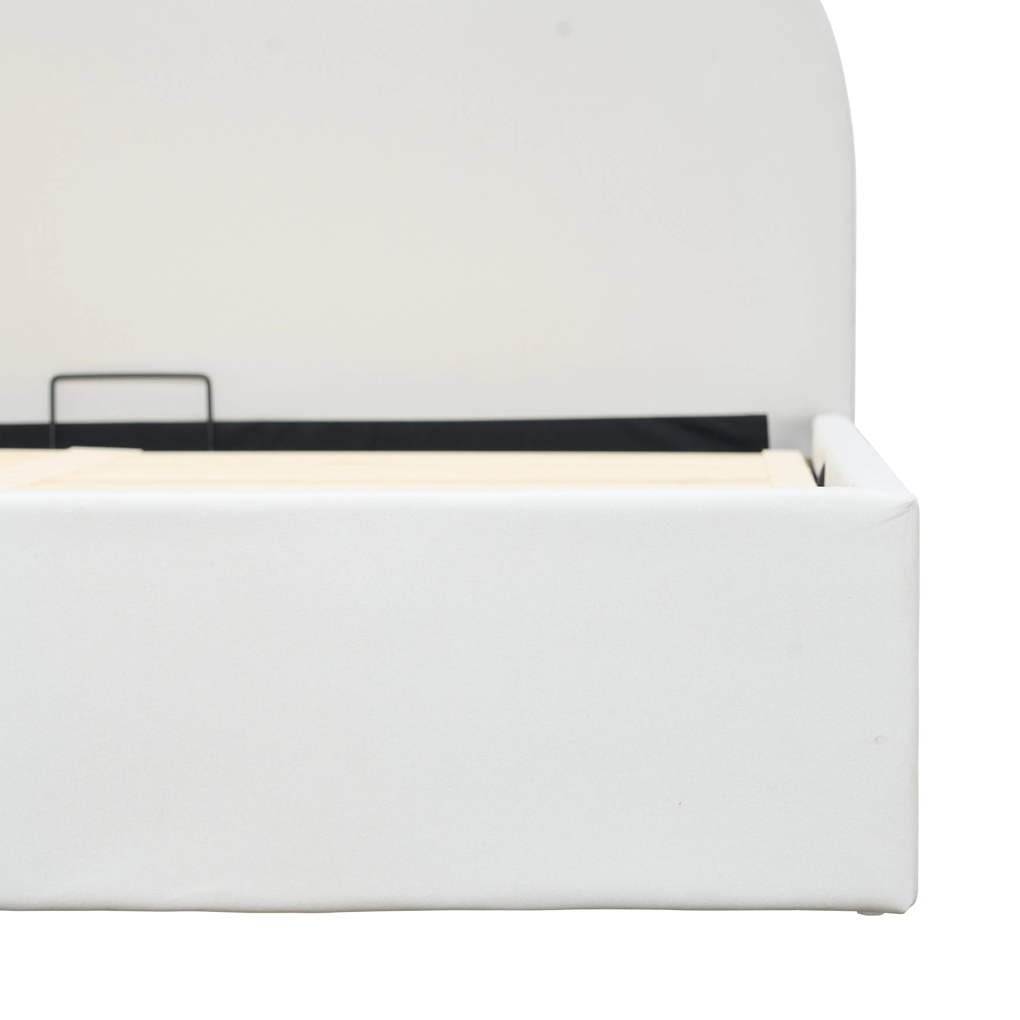 Aspen King Storage Bed - Ivory (Pet Friendly) - 16