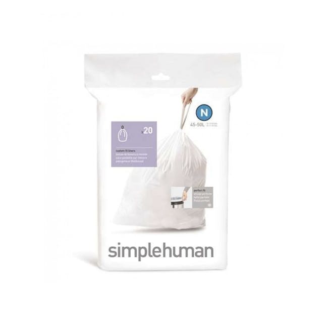 simplehuman Perfect Fit Liner 45L to 50L - N - 0