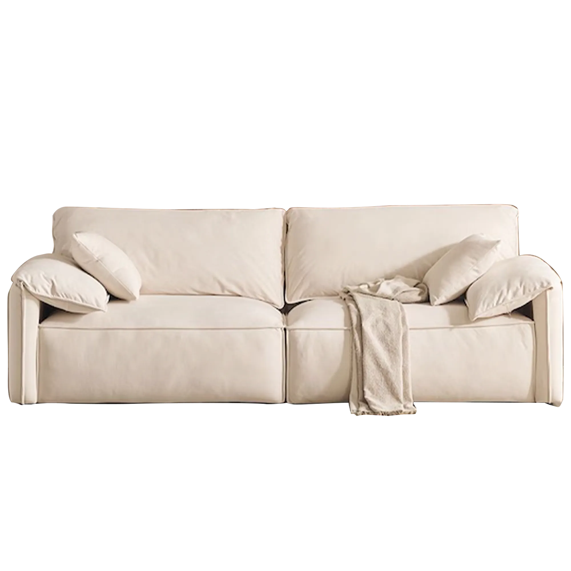 Marris 3 Seater Sofa - Ivory (Aquatex Fabric)