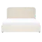 Lumea King Storage Bed - Cream