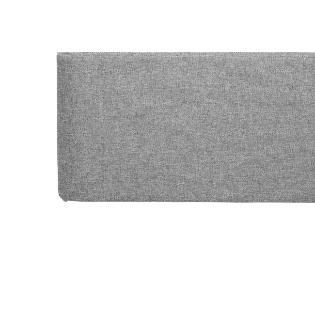 Vera Super Single Storage Bed - Shadow Grey (Pet Friendly) - 6 - Fine-textured fabric, Gray woven material, Industrial-style